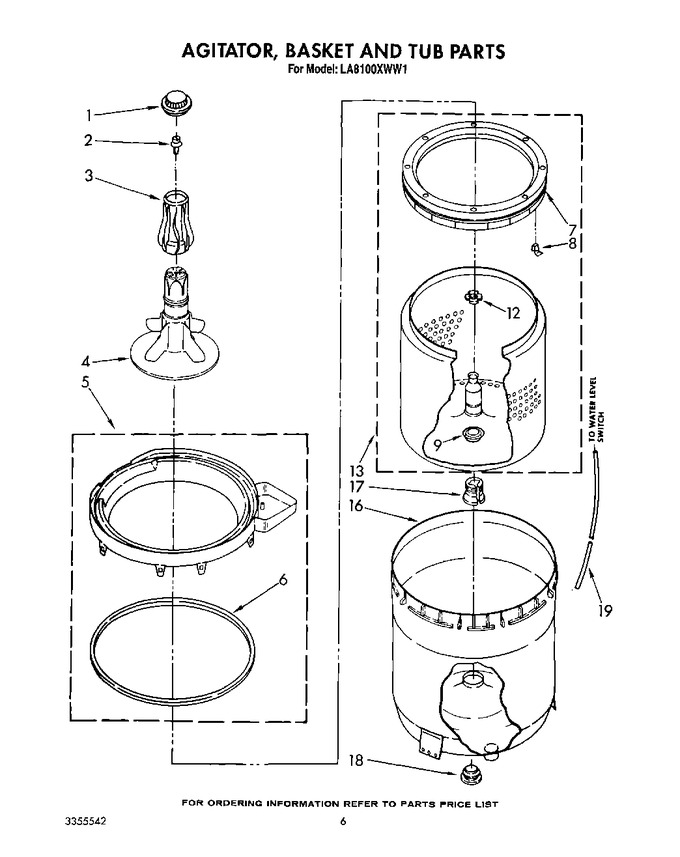 Diagram for LA8100XWW1