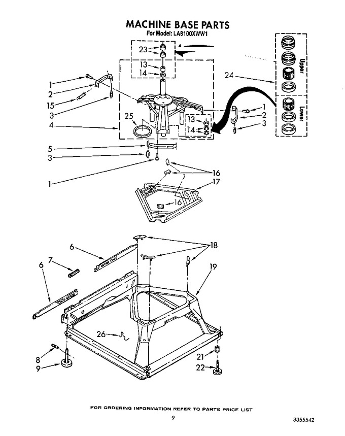 Diagram for LA8100XWW1