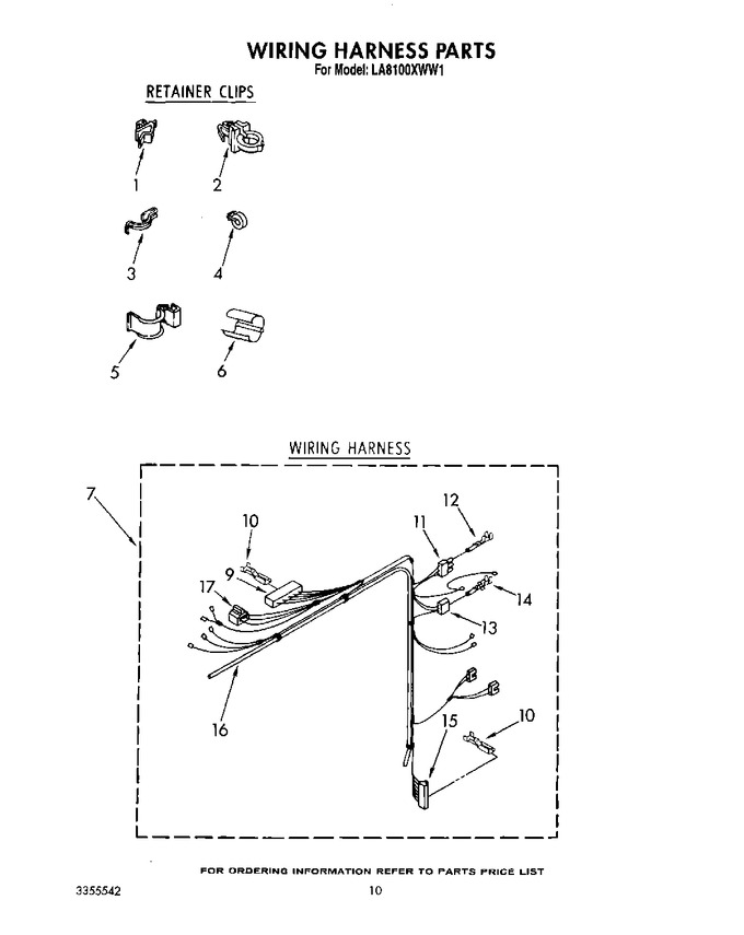 Diagram for LA8100XWW1