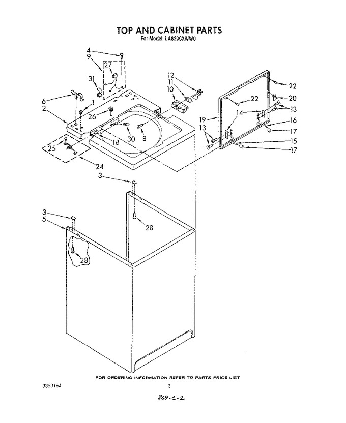 Diagram for LA8200XWW0