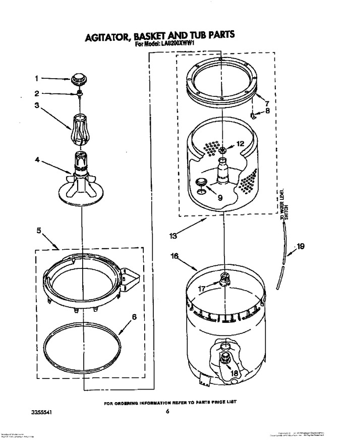 Diagram for LA8200XWW1