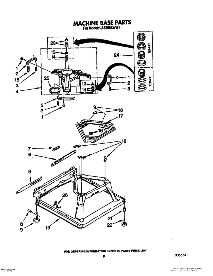 Diagram for LA8200XWW1