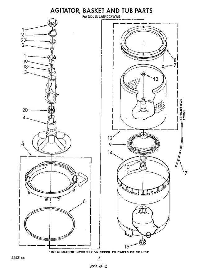 Diagram for LA8400XWF0