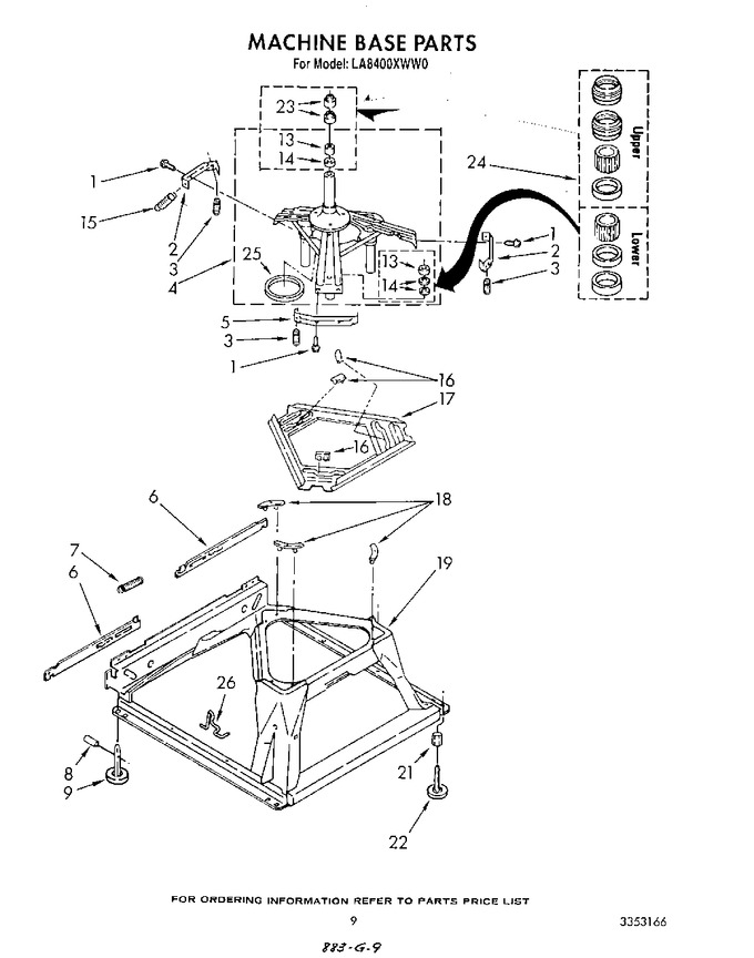 Diagram for LA8400XWM0