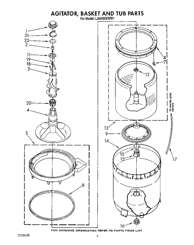 Diagram for LA8400XWF1