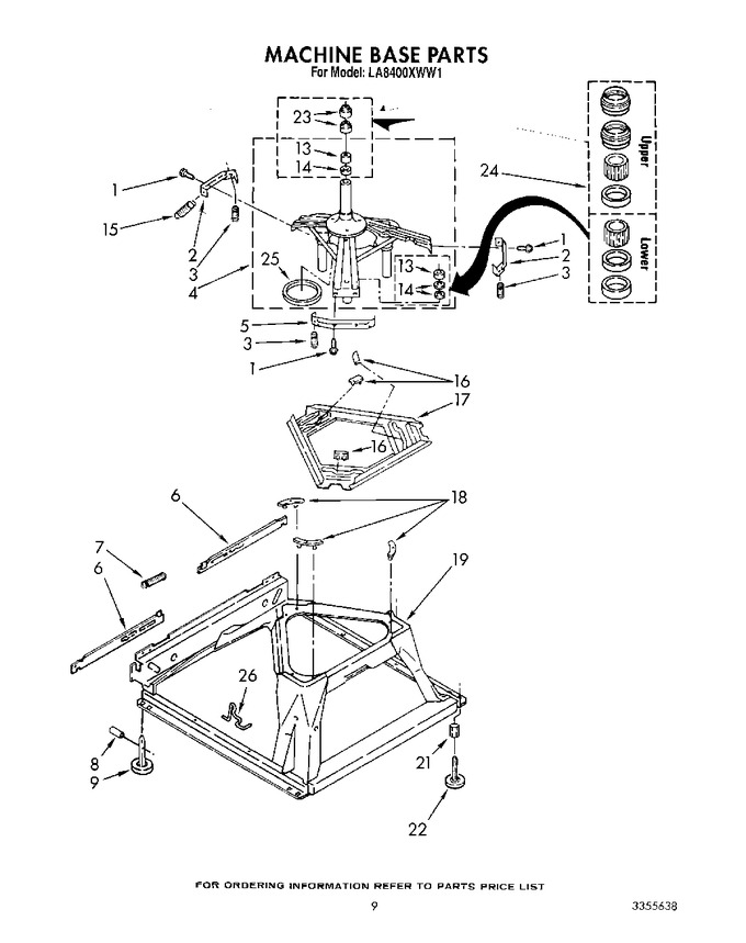 Diagram for LA8400XWG1