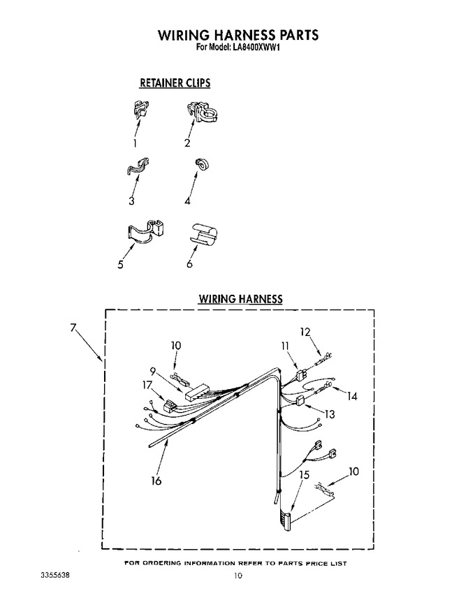 Diagram for LA8400XWF1