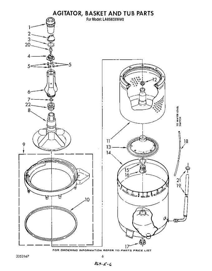 Diagram for LA8580XWM0