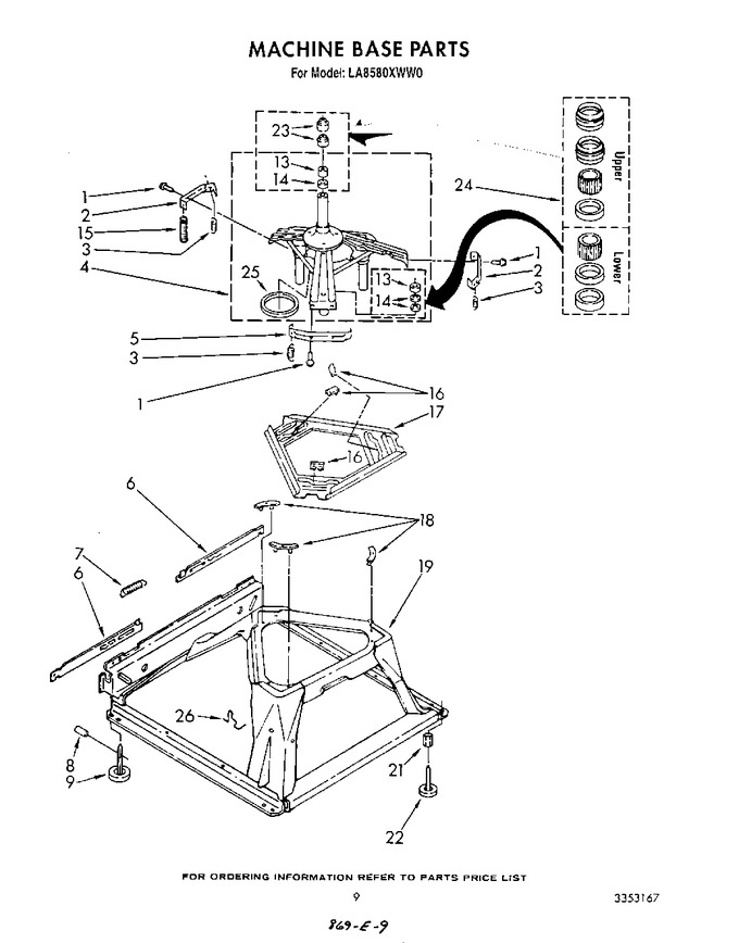 Diagram for LA8580XWF0