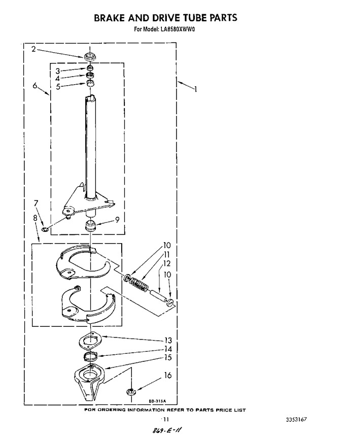 Diagram for LA8580XWF0