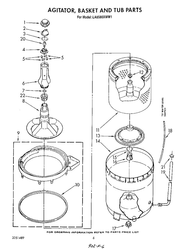 Diagram for LA8580XWF1