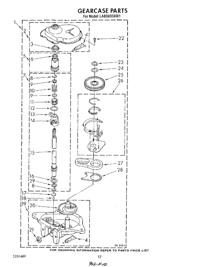 Diagram for LA8580XWN1