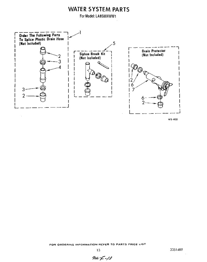 Diagram for LA8580XWM1