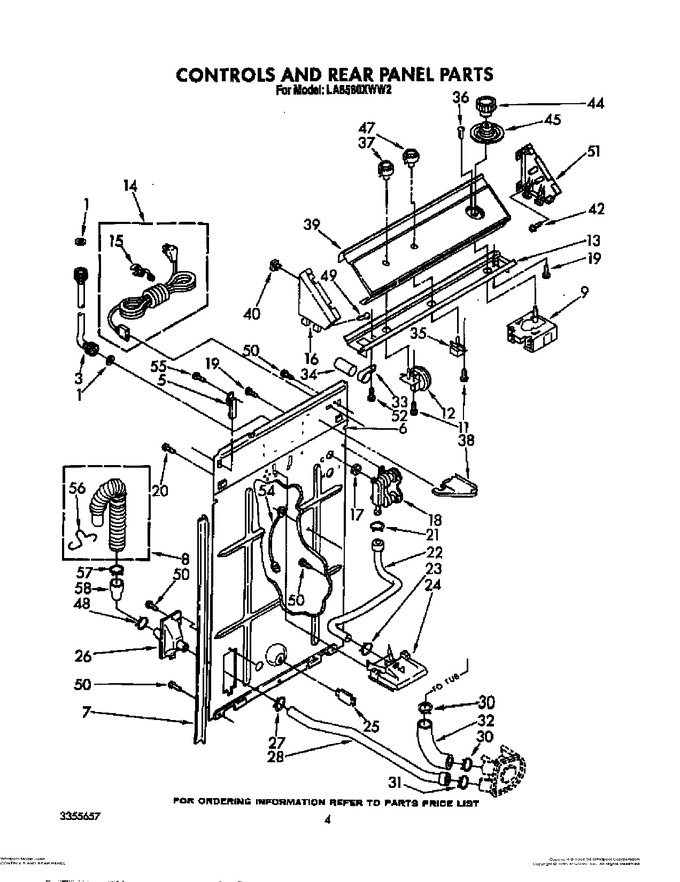Diagram for LA8580XWF2
