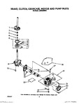 Diagram for 06 - Brake, Clutch, Gearcase, Motor And Pump