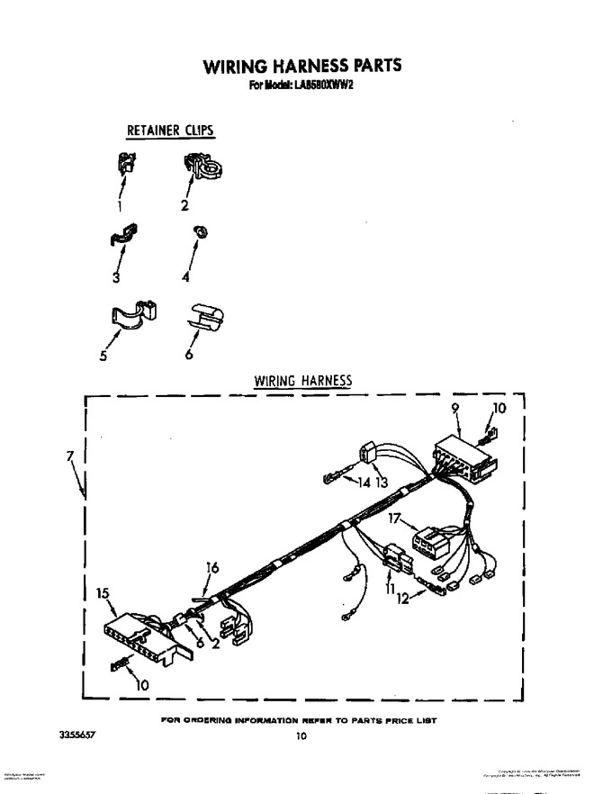 Diagram for LA8580XWM2