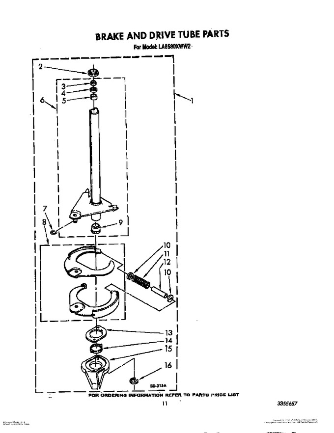 Diagram for LA8580XWF2