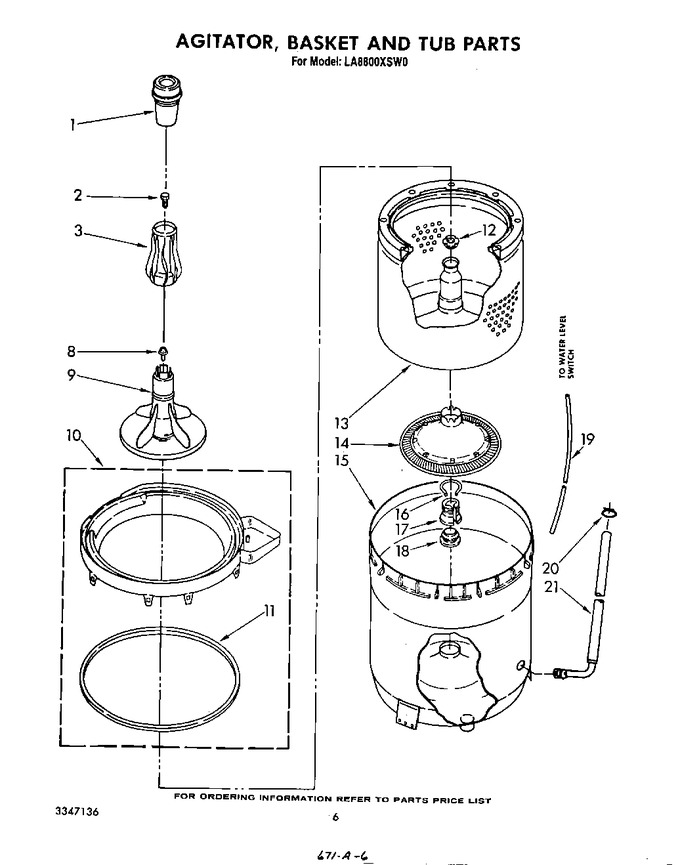 Diagram for LA8800XSW0