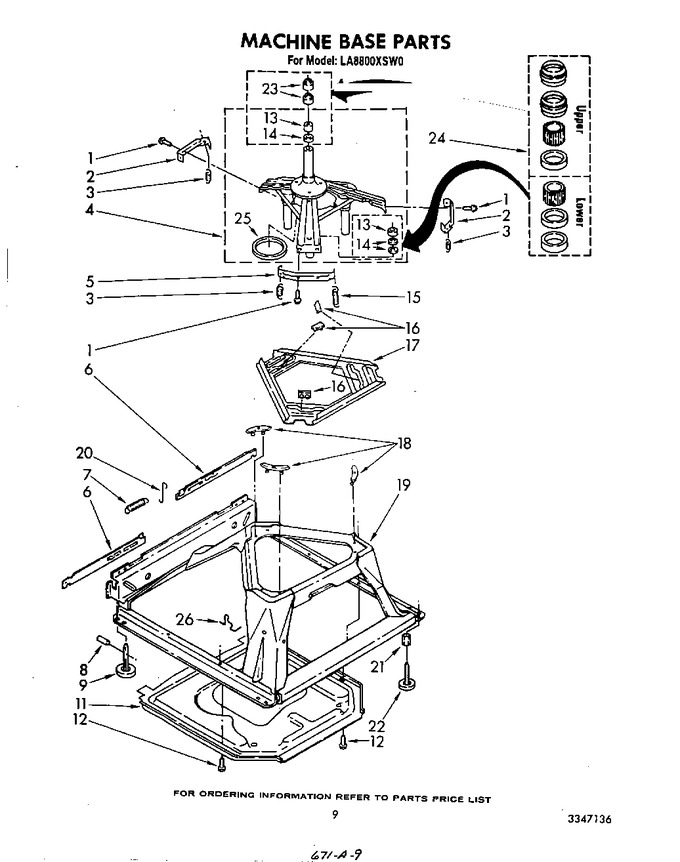 Diagram for LA8800XSW0