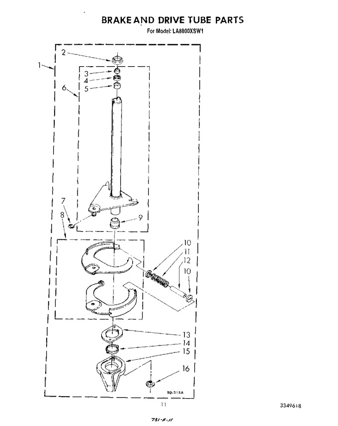 Diagram for LA8800XSW1
