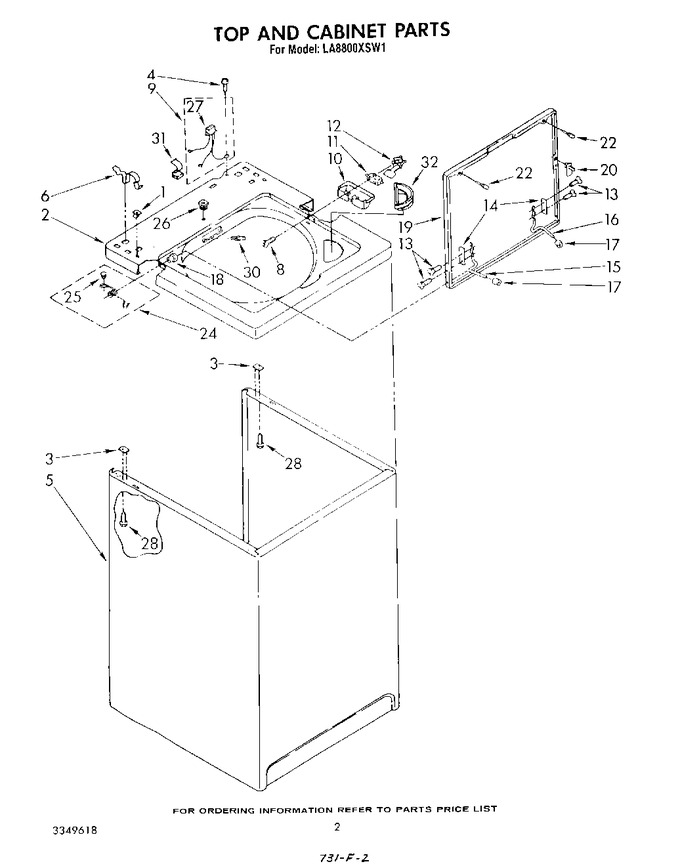 Diagram for LA8800XSW1