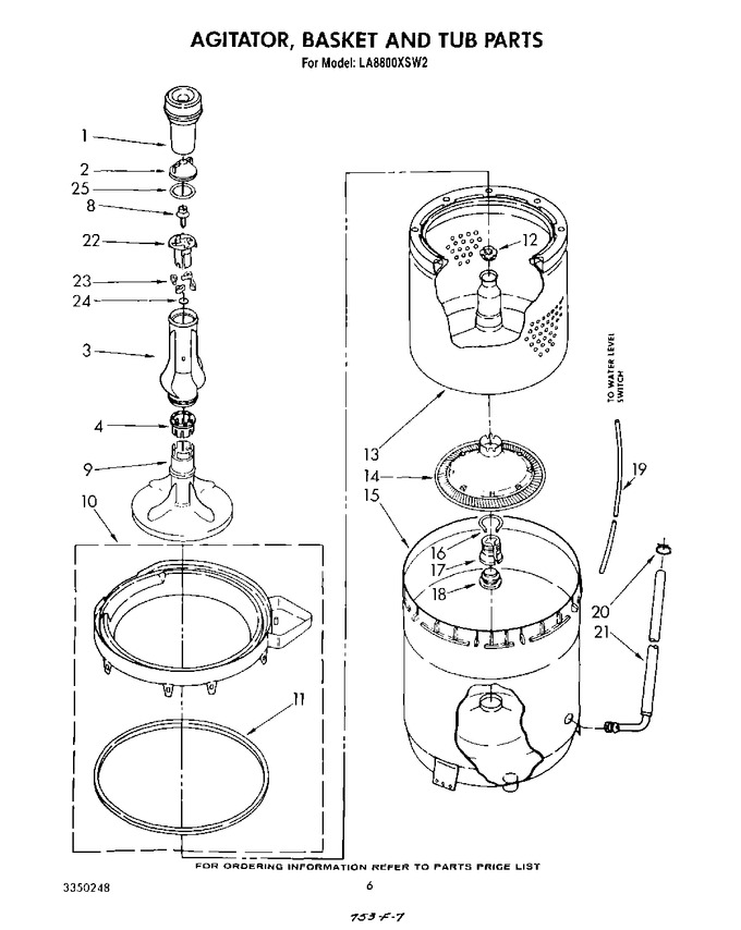 Diagram for LA8800XSW2