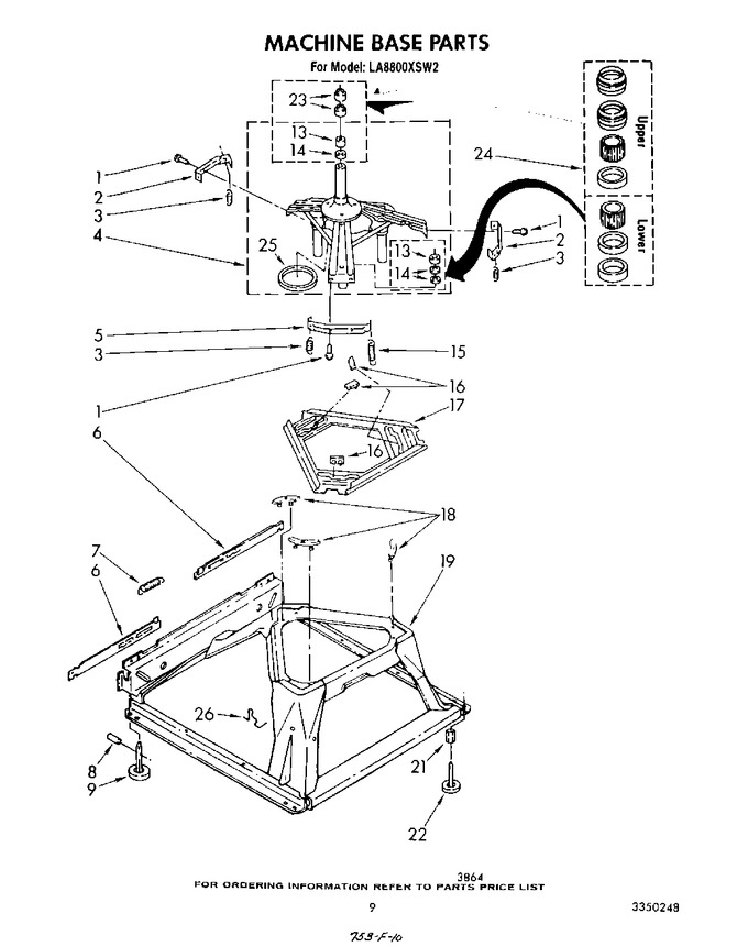Diagram for LA8800XSW2