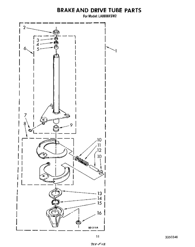 Diagram for LA8800XSW2