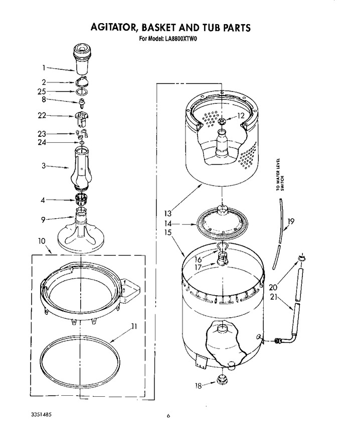 Diagram for LA8800XTF0