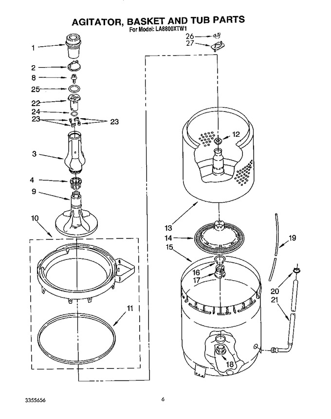 Diagram for LA8800XTW1