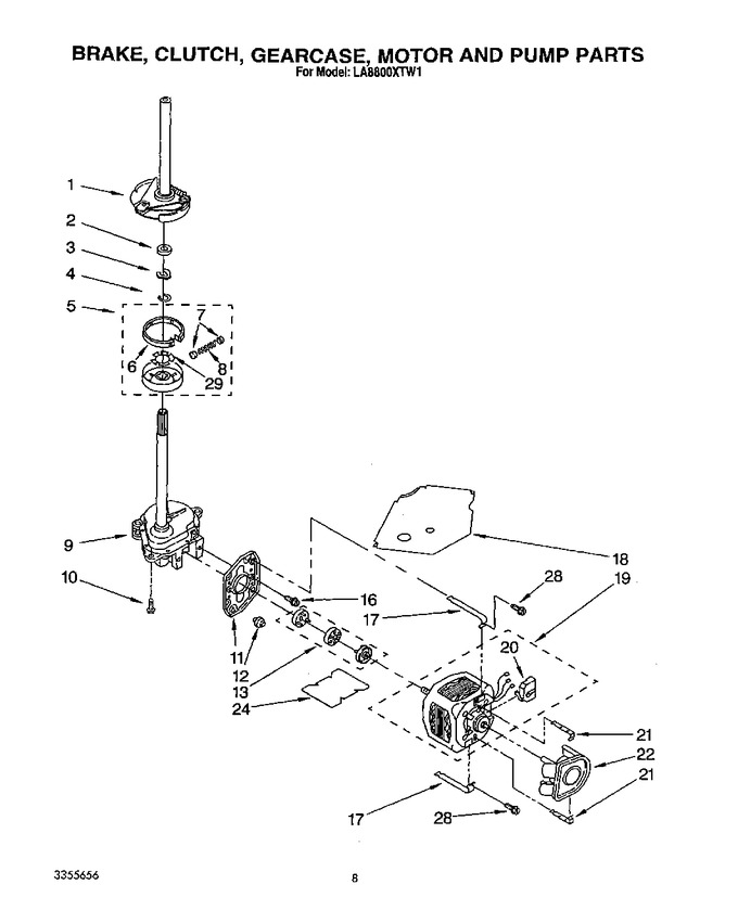 Diagram for LA8800XTG1