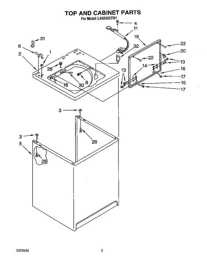 Diagram for LA8800XTM1