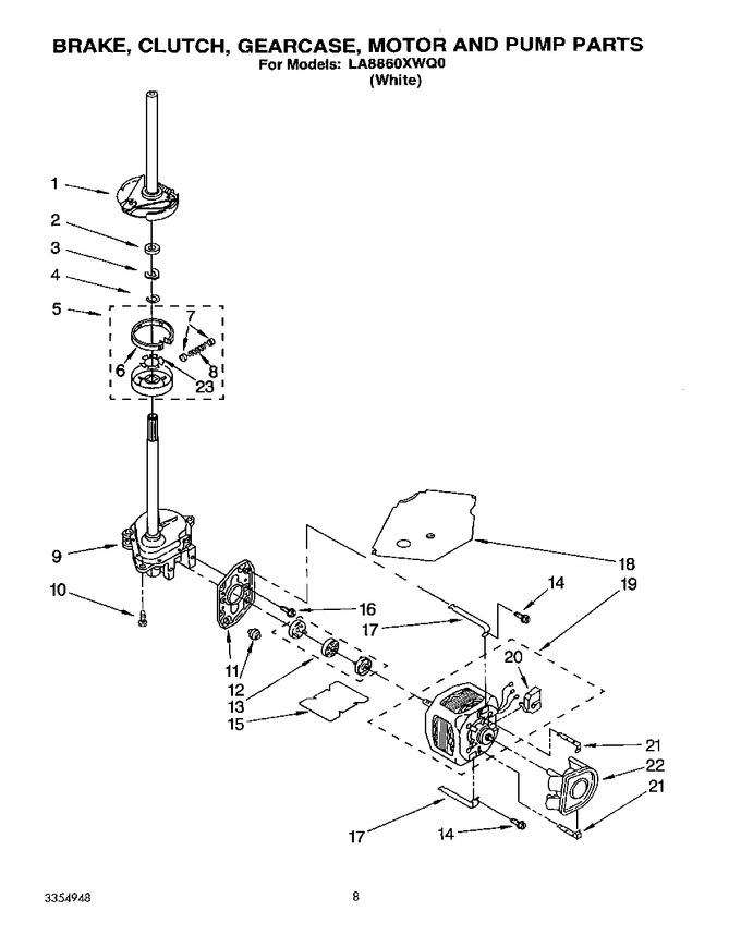 Diagram for LA8860XWQ0