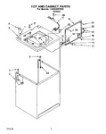 Diagram for 02 - Top And Cabinet, Lit/optional