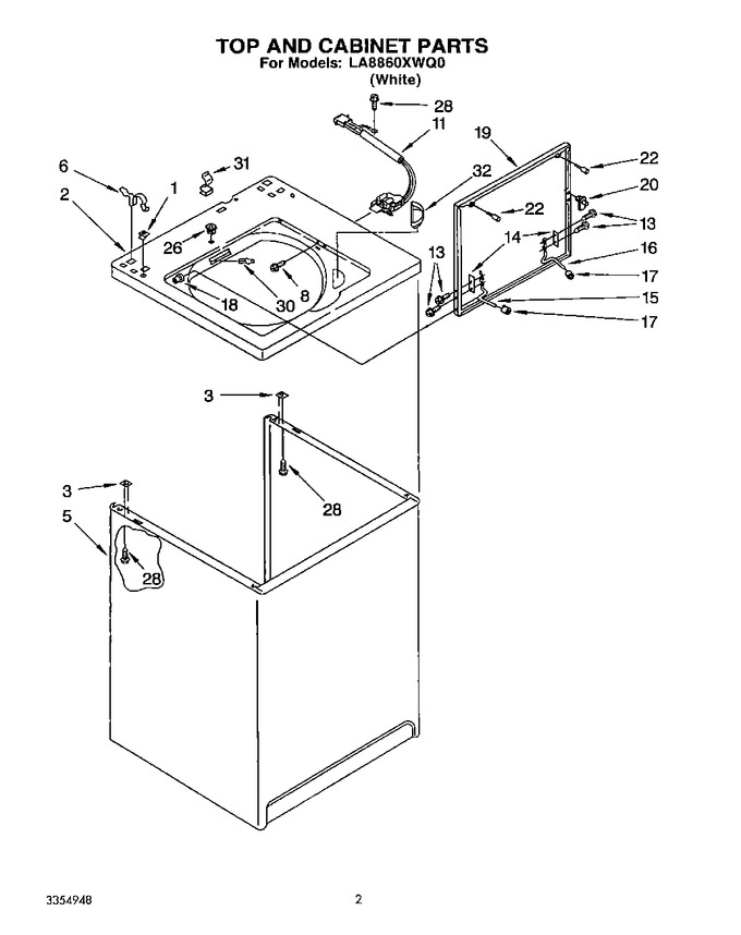 Diagram for LA8860XWQ0