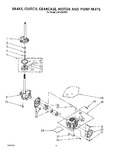 Diagram for 06 - Brake, Clutch, Gearcase, Motor And Pump