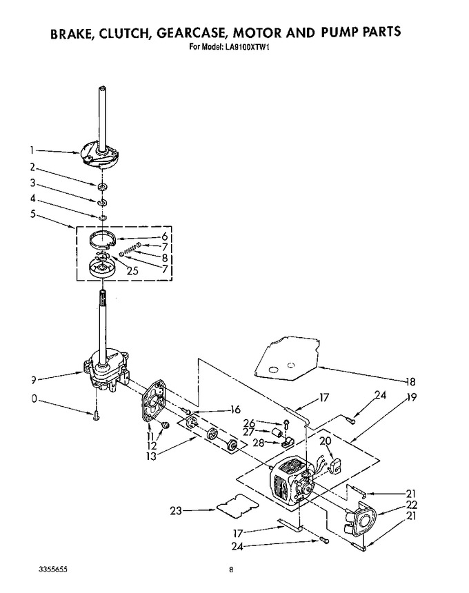 Diagram for LA9100XTN1