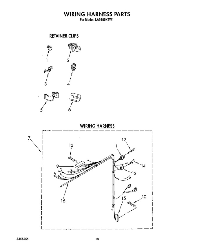 Diagram for LA9100XTF1