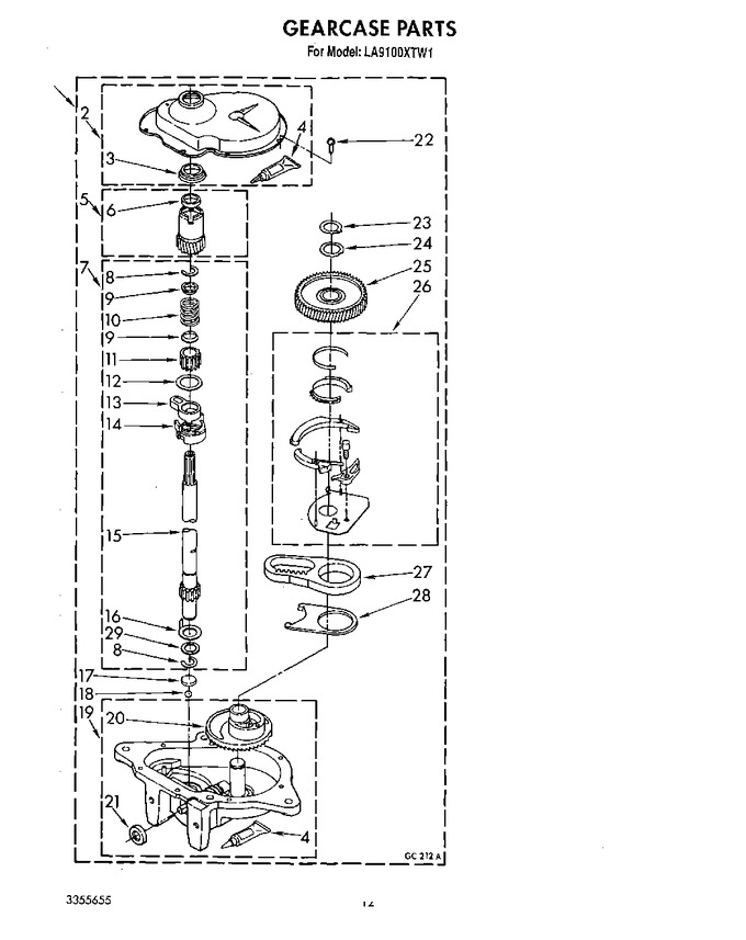 Diagram for LA9100XTF1