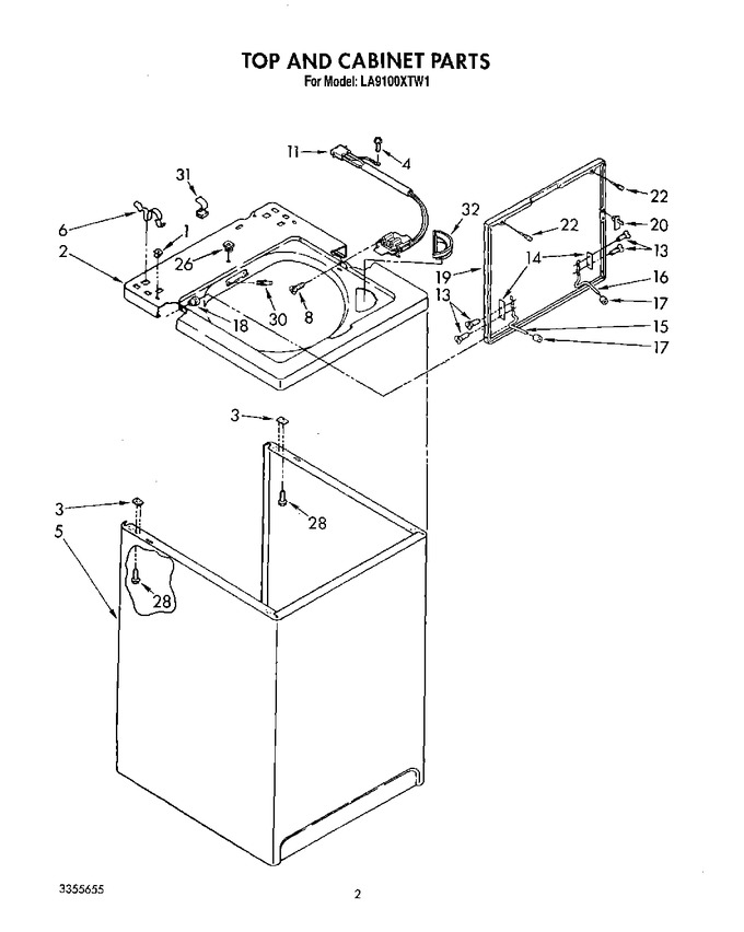Diagram for LA9100XTF1