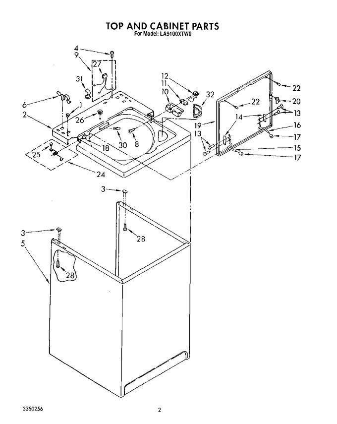 Diagram for LA9100XTW0