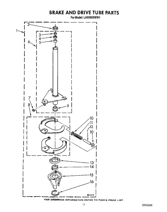 Diagram for LA9200XWW1