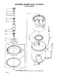 Diagram for 05 - Agitator, Basket And Tub