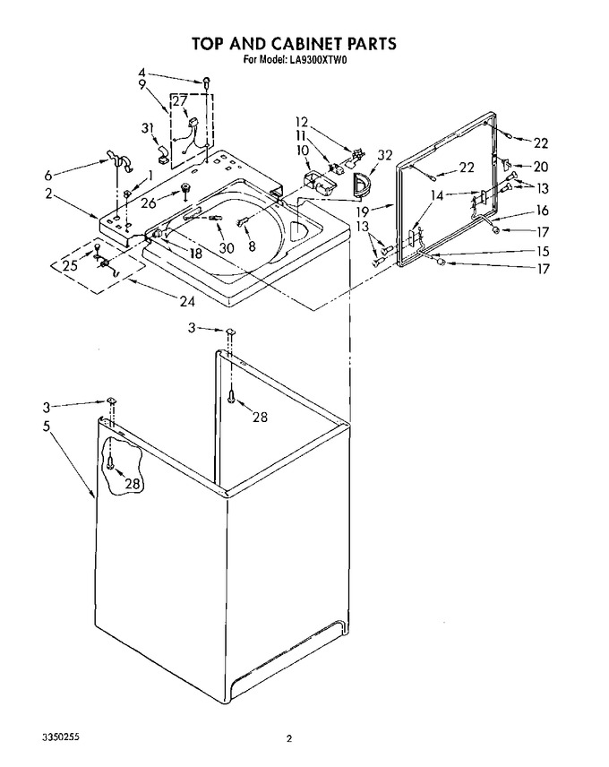 Diagram for LA9300XTW0