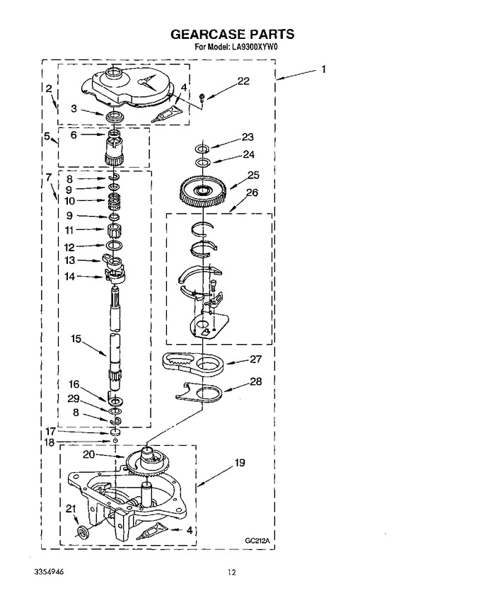 Diagram for LA9300XYG0