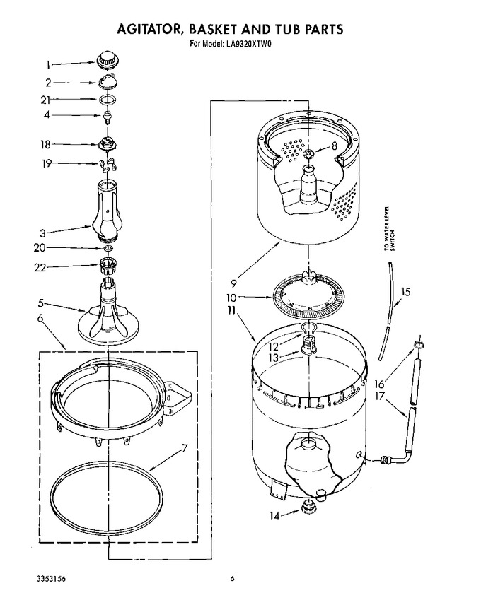 Diagram for LA9320XTW0