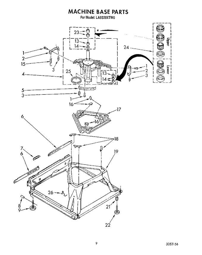 Diagram for LA9320XTW0