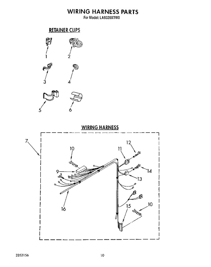 Diagram for LA9320XTW0