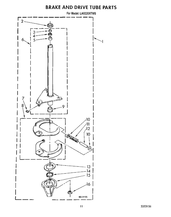 Diagram for LA9320XTW0