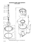 Diagram for 05 - Agitator, Basket And Tub